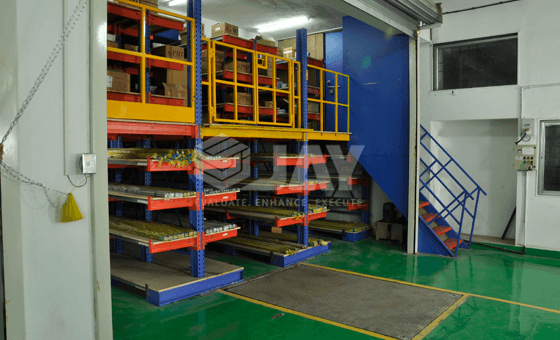 multi tier racking