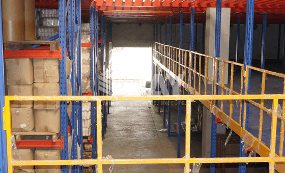 rack supported mezzanine floor