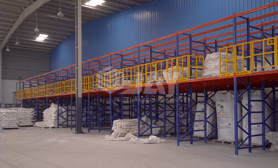 rack supported mezzanine