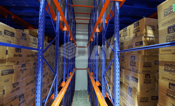 drive through pallet racking