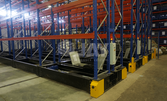 mobile pallet racking