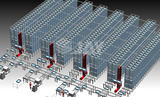 High Bay Shelving for ASRS